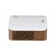 LG PH150G 130lÃÂºmenes ANSI LCOS 720p (1280x720) Portable projector Oro, Color blanco PH150G