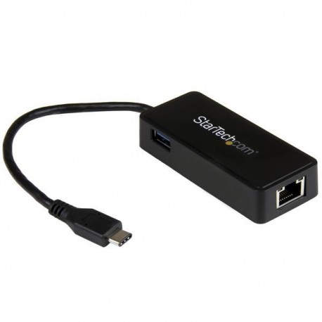 StarTech.com Adaptador de Red Gigabit USB-C con Puerto USB Extra US1GC301AU