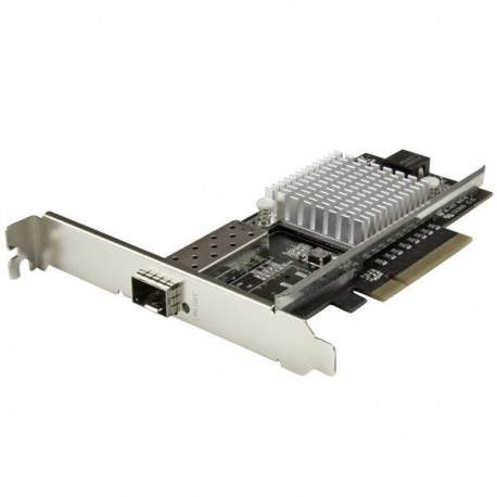 StarTech.com Tarjeta de Red PCI Express 10G con Ranura SFP+ Abierta - Chipset Intel - Multimodo y Monomodo
