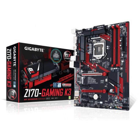Gigabyte GA-Z170-Gaming K3-EU (rev. 1.0) Intel Z170 ATX GA-Z170-GAMING K3-EU