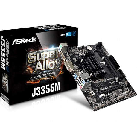 Asrock J3355M NA (CPU integrada) Micro ATX 90-MXB460-A0UAYZ