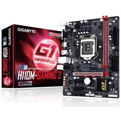 Gigabyte GA-H110M-Gaming 3 Intel H110 LGA1151 GA-H110M-GAMING3