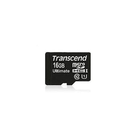 Transcend 16GB microSDHC Class 10 UHS-I (Ultimate) TS16GUSDHC10U1