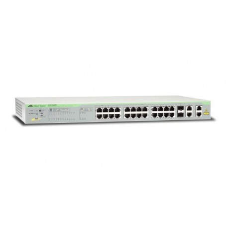 Allied Telesis AT-FS750/28PS-50 Gestionado Fast Ethernet (10/100) 1U Gris 990-004645-50