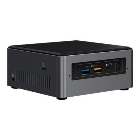 Intel NUC NUC7I3BNHX1 LGA 1356 (Socket B2) 2.4GHz i3-7100U Negro, Gris BOXNUC7I3BNHX1