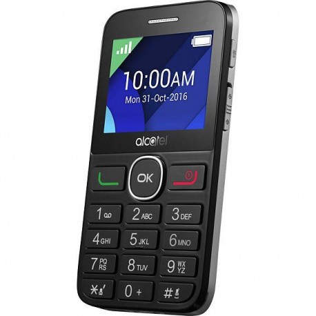 Alcatel 20.08G 2.4'' 90g Negro, Plata 2008G-3BALIB1