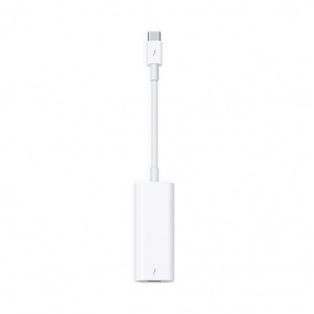 Apple MMEL2ZM/A Thunderbolt 3 (USB-C) Thunderbolt 2 Color blanco MMEL2ZM/A