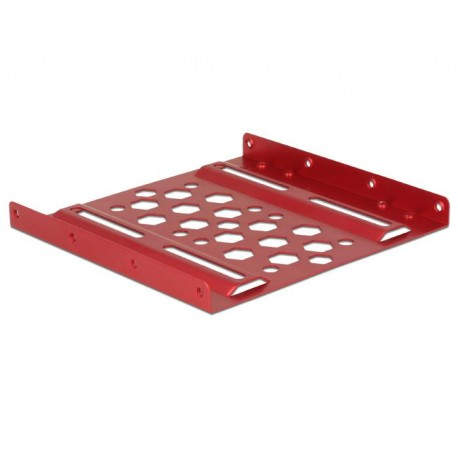 DeLOCK 21290 3.5'' Carrier panel Rojo 21290