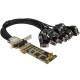 StarTech.com Tarjeta Adaptador Serie PCI Express de 16 Puertos RS232 DB9 Perfil Bajo PEX16S550LP