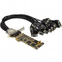 StarTech.com Tarjeta Adaptador Serie PCI Express de 16 Puertos RS232 DB9 Perfil Bajo PEX16S550LP