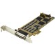 StarTech.com Tarjeta Adaptador Serie PCI Express de 16 Puertos RS232 DB9 Perfil Bajo PEX16S550LP