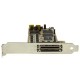 StarTech.com Tarjeta Adaptador Serie PCI Express de 16 Puertos RS232 DB9 Perfil Bajo PEX16S550LP