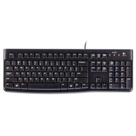 Logitech K120 USB AZERTY Francés Negro 920-002515