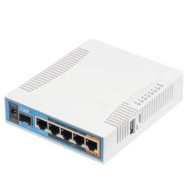 Mikrotik hAP ac 500Mbit/s EnergÃ­a sobre Ethernet (PoE) Color blanco RB962UIGS-5HACT2HNT