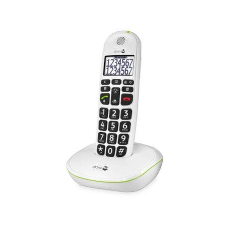 Doro PhoneEasy 110 Telefono DECT Identificador de llamadas Color blanco 5952
