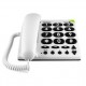 Doro PhoneEasy 311c Analog telephone Color blanco 56710