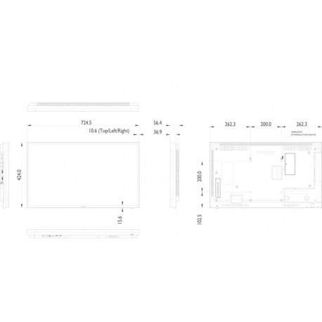 Philips Signage Solutions 32BDL4050D/00 32'' LED Full HD Wifi Negro pantalla pÃºblica (gran formato) 32BDL4050D/00