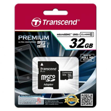 Transcend 32GB microSDHC Class 10 UHS-I