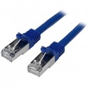 StarTech.com Cable de 50cm de Red Cat6 Ethernet Gigabit Blindado SFTP - Azul N6SPAT50CMBL