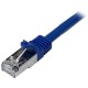 StarTech.com Cable de 50cm de Red Cat6 Ethernet Gigabit Blindado SFTP - Azul N6SPAT50CMBL