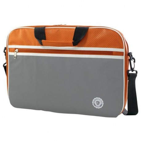 e-Vitta Retro bag 12.5'' MaletÃ­n clÃ¡sico Gris, Naranja EVLB000123