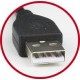 Gembird USB 2.0/microUSB 2.0, 0.3m CCP-MUSB2-AMBM-0.3M