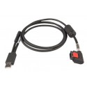 Zebra CBL-NGWT-USBCHG-01 USB A Negro