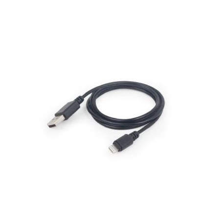 Gembird CC-USB2-AMLM-1M 1m USB A Micro-USB B/Lightning Negro