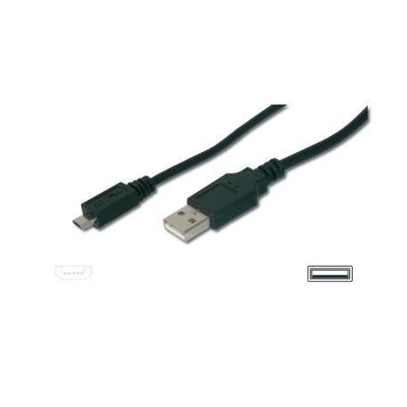 ASSMANN Electronic USB A/micro B, 1.8m AK-300127-018-S