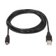 Nanocable 10.01.0403 3m USB A Mini-USB B Negro 10.01.0403
