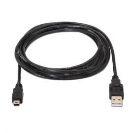 Nanocable 10.01.0403 3m USB A Mini-USB B Negro 10.01.0403