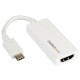 StarTech.com Adaptador GrÃ¡fico USB-C a HDMI - Conversor de VÃ­deo USB 3.1 Type-C a HDMI - Blanco CDP2HDW