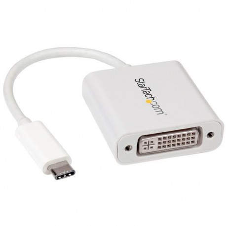 StarTech.com Adaptador GrÃ¡fico USB-C a DVI - Blanco CDP2DVIW