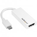 StarTech.com Adaptador USB-C a HDMI - 4K 60Hz - Blanco CDP2HD4K60W