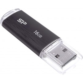 Silicon Power U02 USB 2.0 16GB Negro SP016GBUF2U02V1K
