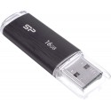 Silicon Power U02 USB 2.0 16GB Negro SP016GBUF2U02V1K