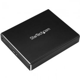 StarTech.com M.2 NGFF - USB 3.1 (10Gbps) - RAID - Caja Externa USB-C y USB-A de Aluminio SM22BU31C3R
