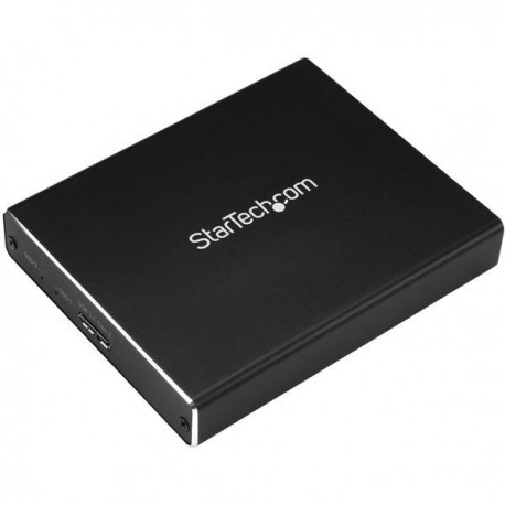 StarTech.com M.2 NGFF - USB 3.1 (10Gbps) - RAID - Caja Externa USB-C y USB-A de Aluminio SM22BU31C3R