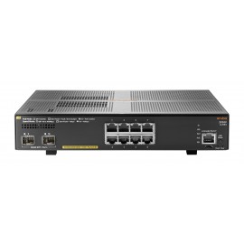 Hewlett Packard Enterprise Aruba 2930F 8G PoE+ 2SFP+ Gestionado L3 Gigabit Ethernet (10 100 1000) (PoE) 1U Gris JL258A