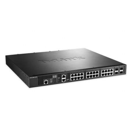 D-LINK DXS-3400-24SC Gestionado L3 10G Ethernet (100 1000 10000) Negro