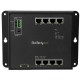 StarTech.com Switch Conmutador de Red Gigabit Ethernet con 8 Puertos RJ45 y 2 Puertos SFP - de Pared - Gestionado IES101G2SFPW