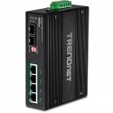 Trendnet TI-PG62B No administrado L2 Gigabit Ethernet (10 100 1000) (PoE) Negro switch