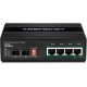 Trendnet TI-PG62B No administrado L2 Gigabit Ethernet (10 100 1000) (PoE) Negro switch