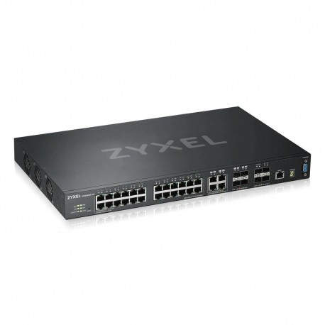ZyXEL XGS4600-32 Gestionado L3 Gigabit Ethernet (10 100 1000) Negro