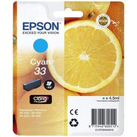 Epson C13T33424022 4.5ml 300p?ginas Cian