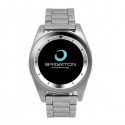 Brigmton BT6 SmartWatch OGS 1.2 Plata Pulsometro BWATCH-BT6-S
