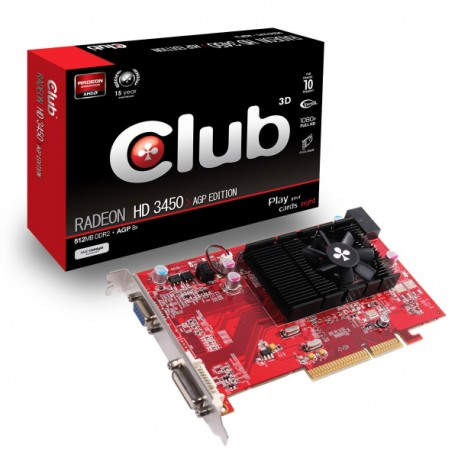 Club 3D AMD Radeon HD 3452 512MB DDR2