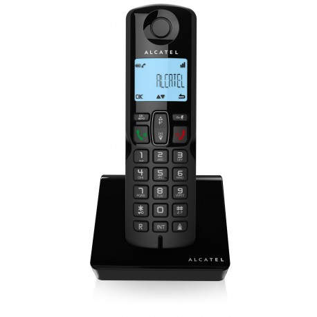 ALCATEL S250 DECT Identificador de llamadas Negro 3700601415520