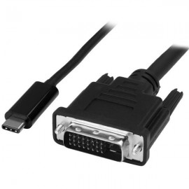 StarTech Cable Adaptador Conversor USB-C a DVI - 1m - 1920x1200 CDP2DVIMM1MB