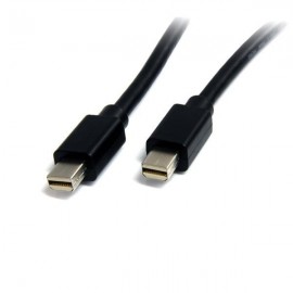 StarTech Cable de 1m de Monitor Mini DisplayPort 1.2 Macho a MiniDP Macho- Mini DP Negro 4k MDISP1M